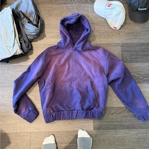 7th Earth Studios Sun faded Purple hoodie